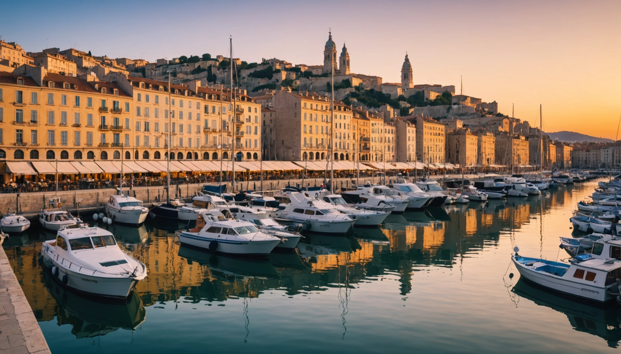 le vieux ports de Marseille